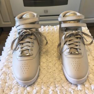 Reebok’s freestyle high top women’s sneaker